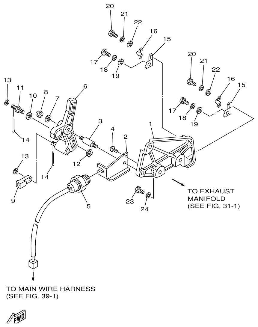 FIG. 35 — SHIFT ASSIST UNIT